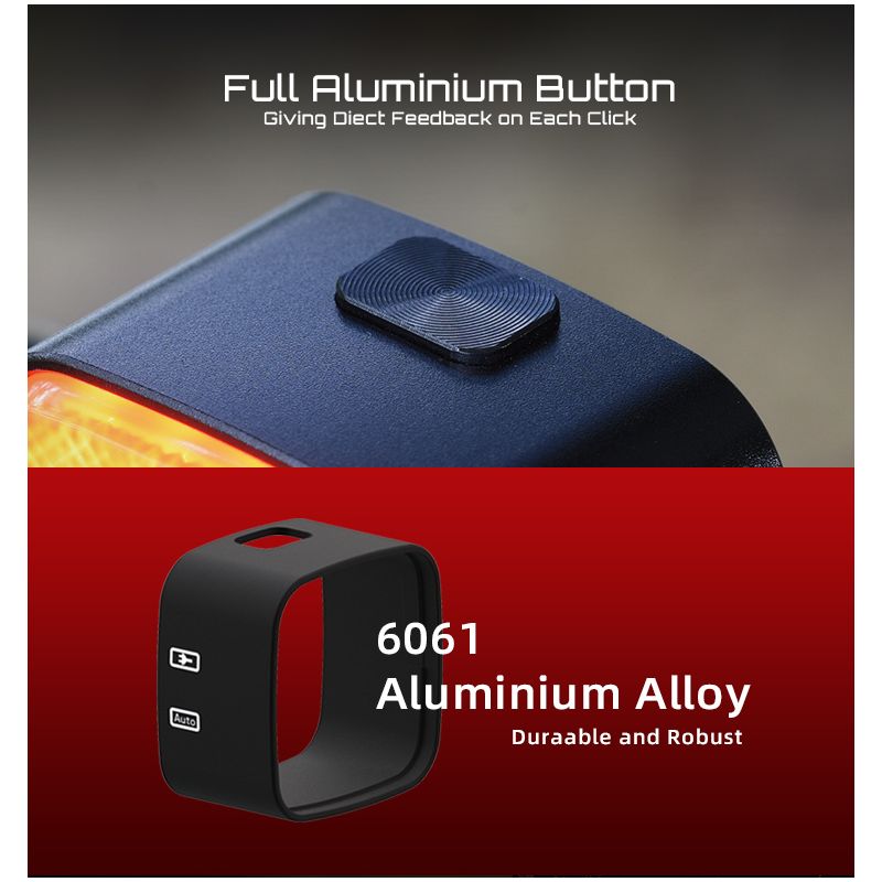 Enfitnix Cubelite III Feu Arrière Intelligent 30 Lumens Recharge USB Longue Durée Sécurité Cycliste