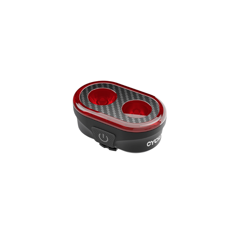 CYCLAMI CY200 Éclairage Intelligent Sécurité à Vélo avec Détection Intelligente de Freinage et Phare Avant LED
