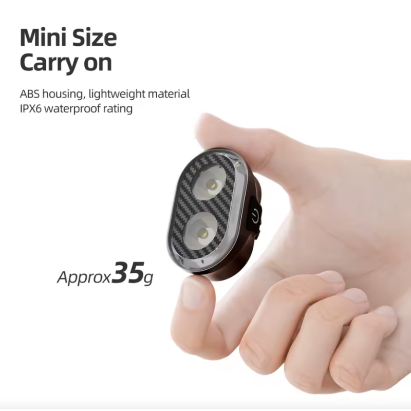 CYCLAMI CY200 Éclairage Intelligent Sécurité à Vélo avec Détection Intelligente de Freinage et Phare Avant LED