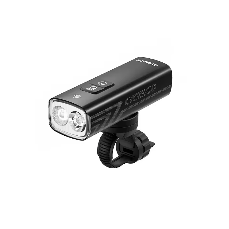 CYCLAMI BR2000 Phare Vélo Puissant 2000 Lumens USB-C | Lumière Avant VTT Route Haute Luminosité, Sécurité