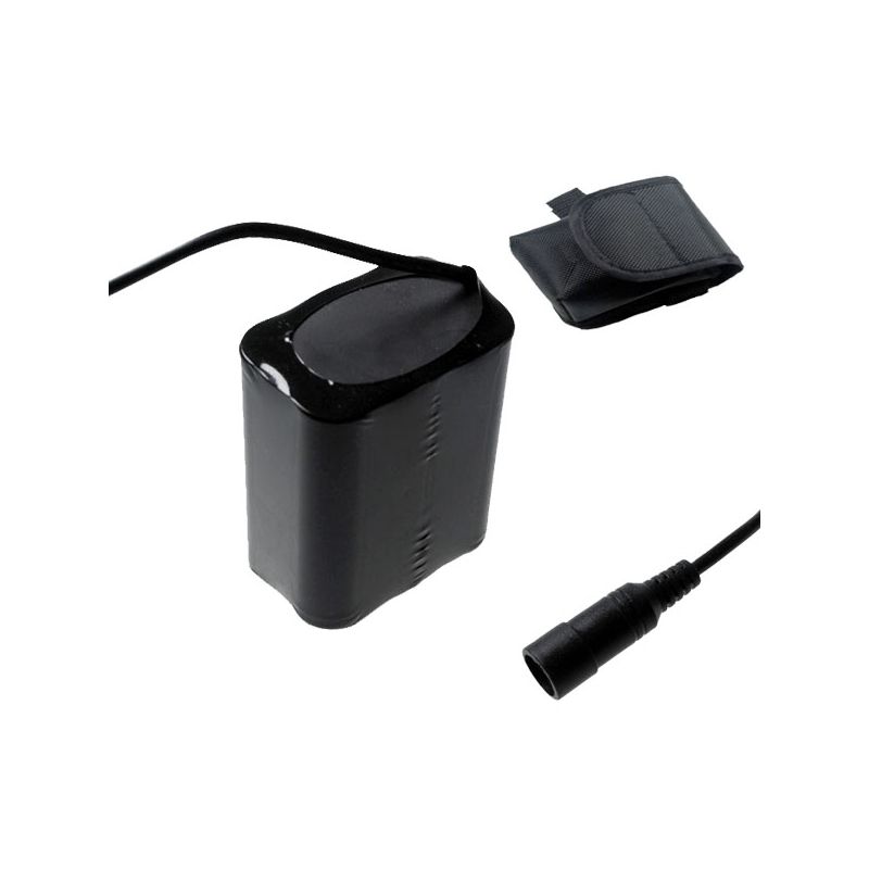 Batterie de vélo UltraFire 5521 8.4V 13200mAh légèreté robustesse pour phare de vélo LED et cyclisme nocturne