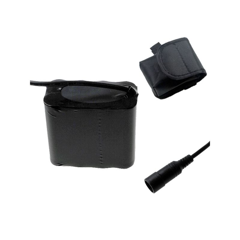 Batterie de vélo 8,4V 17600mAh 8x18650 pour phare de vélo LED légèreté et performance inégalée conception étanche