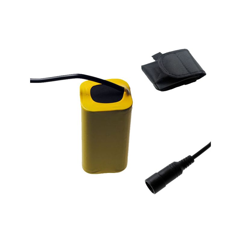 Batterie de vélo UltraFire 8800mAh haute capacité Interface 5521 DC 8.4V étanche idéale cyclisme nocturne