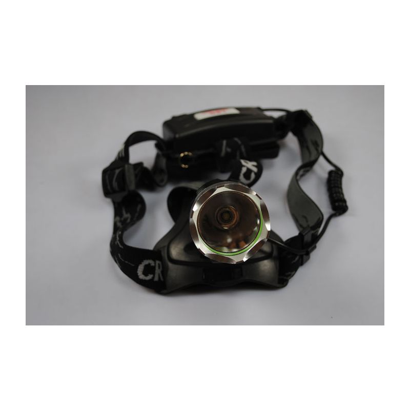 Phare LED UltraFire A1 1200 Lumens haute puissance noir aluminium 3 modes aventure nocturne imperméable ajustable