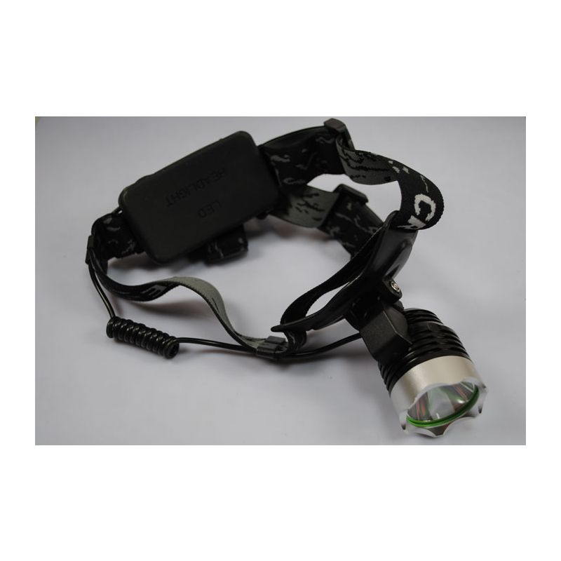 Phare LED UltraFire A1 1200 Lumens haute puissance noir aluminium 3 modes aventure nocturne imperméable ajustable