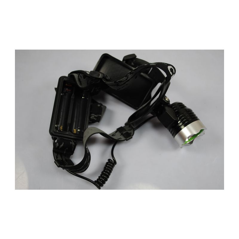Phare LED UltraFire A1 1200 Lumens haute puissance noir aluminium 3 modes aventure nocturne imperméable ajustable