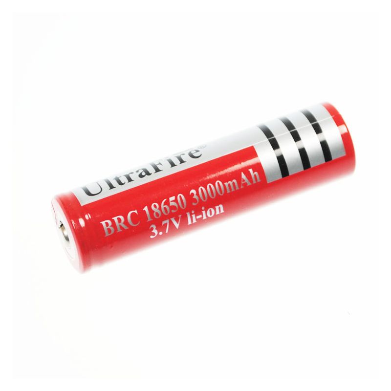 Batterie rechargeable Ultrafire BRC 3000MAH Li-ion Haute capacité Grande autonomie Accumulateur fiable