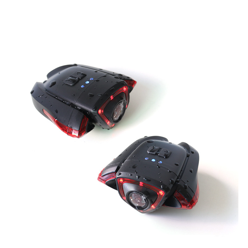 Feu arrière de vélo avec caméra 1080P et télécommande sans fil pour sécurité cycliste et aventure à vélo