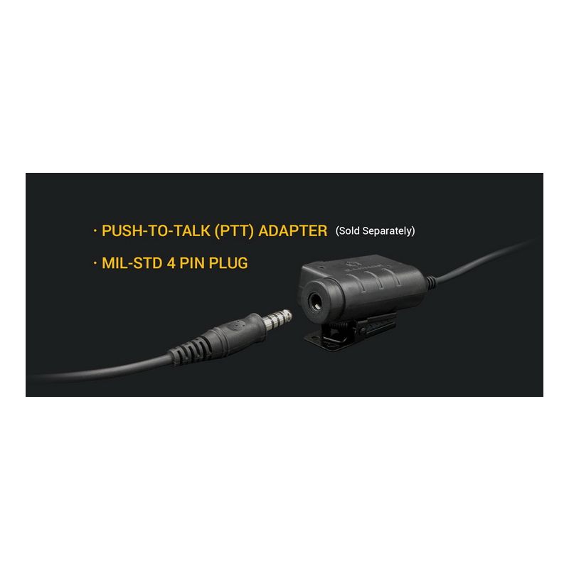 EARMOR M32 MOD1 Casque Tactique Casque de Tir avec Protection Auditive et Perception Environnementale