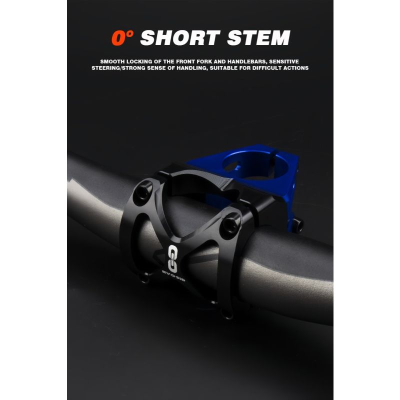 EVOSID tige de vélo de montagne 31.6mm légère et durable en alliage d'aluminium pour le cyclisme VTT