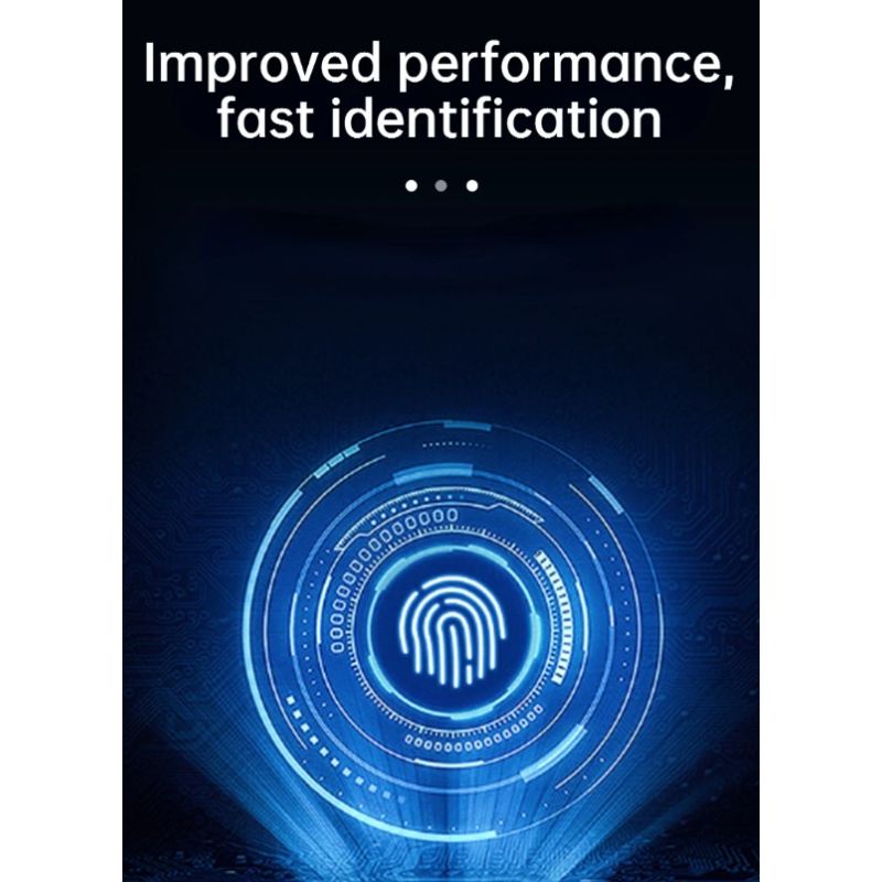 Serrure électronique intelligente avec entrée sans clé et reconnaissance d'empreintes digitales sécurité domestique