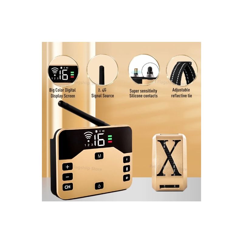 Clôture Sans Fil pour Animaux et Collier de Dressage à Choc Électrique Sécurité et Liberté pour Propriétaires