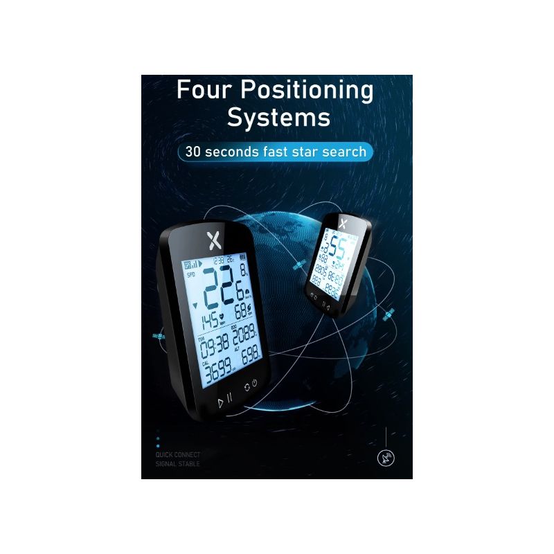 XOSS G+ G2 Ordinateur de Vélo GPS Nouvelle Génération Suivi de Fitness et Affichage Personnalisé Aventure