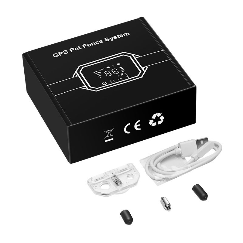 Clôture GPS sans fil pour chien Impact Collier Étanche Portée 1000m Sécurité Animaux Installation Facile