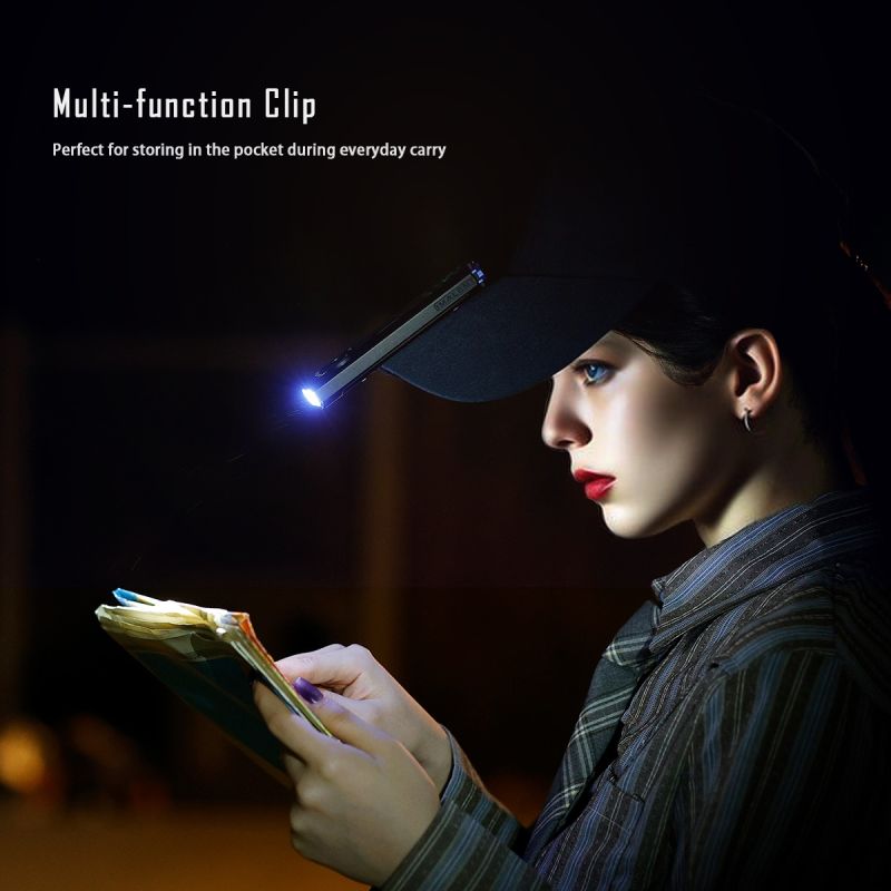 IMALENT GR35 Lampe de Poche LED Rouge 2800 Lumens | EDC Polyvalent (UV, Magnétique) pour Aventure & Travail