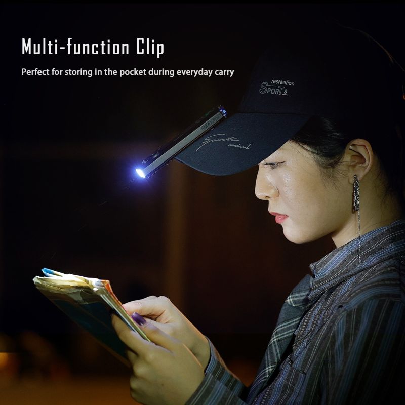 IMALENT GR35 Lampe de Poche LED Rouge 2800 Lumens | EDC Polyvalent (UV, Magnétique) pour Aventure & Travail