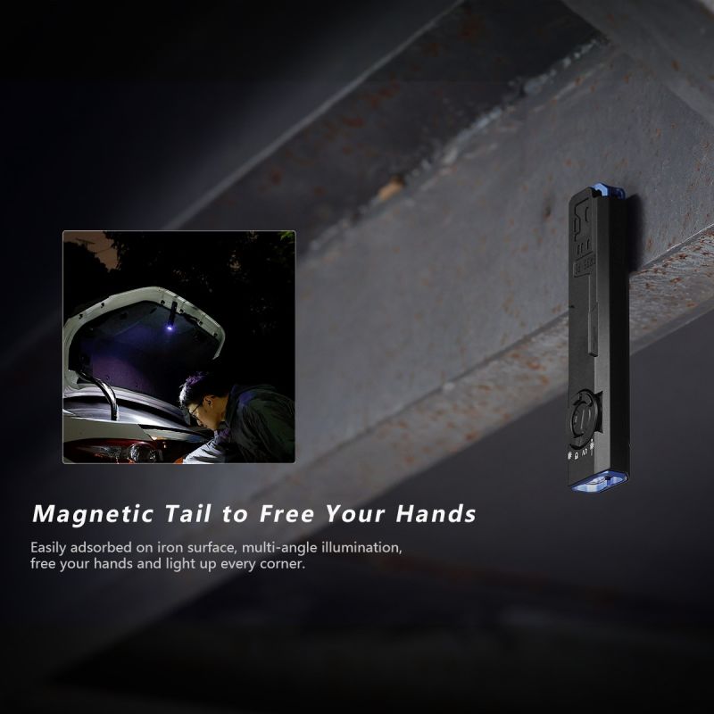 IMALENT GR35 Lampe de Poche LED Rouge 2800 Lumens | EDC Polyvalent (UV, Magnétique) pour Aventure & Travail