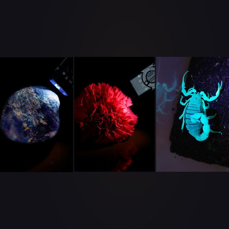 IMALENT GR35 Lampe de Poche LED Rouge 2800 Lumens | EDC Polyvalent (UV, Magnétique) pour Aventure & Travail