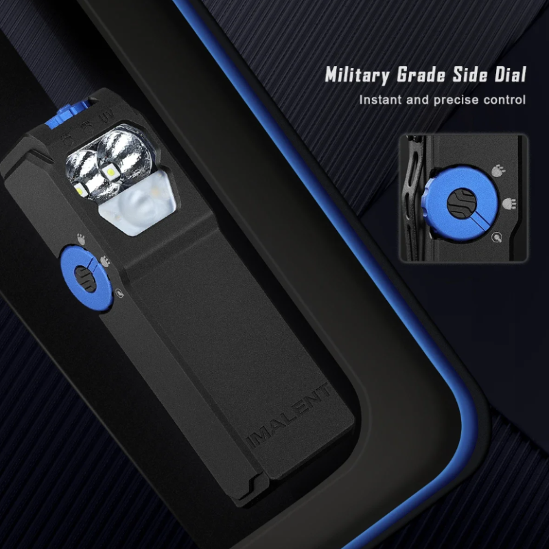 IMALENT GR36 Lampe de poche EDC 2800 lumens, rechargeable USB-C, magnétique, clip, ultra lumineuse.