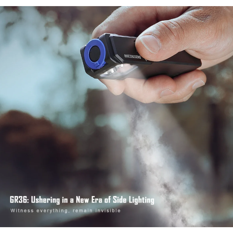 IMALENT GR36 Lampe de poche EDC 2800 lumens, rechargeable USB-C, magnétique, clip, ultra lumineuse.