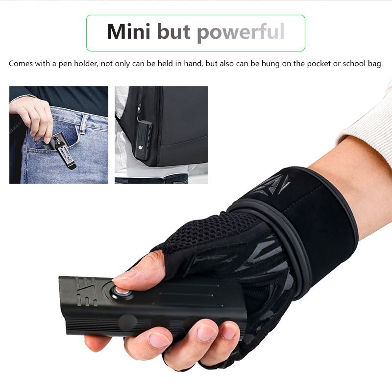 Phare vélo TK5 5000 lumens super lumineux lampe frontale rechargeable USB sécurité cyclisme aluminium étanche