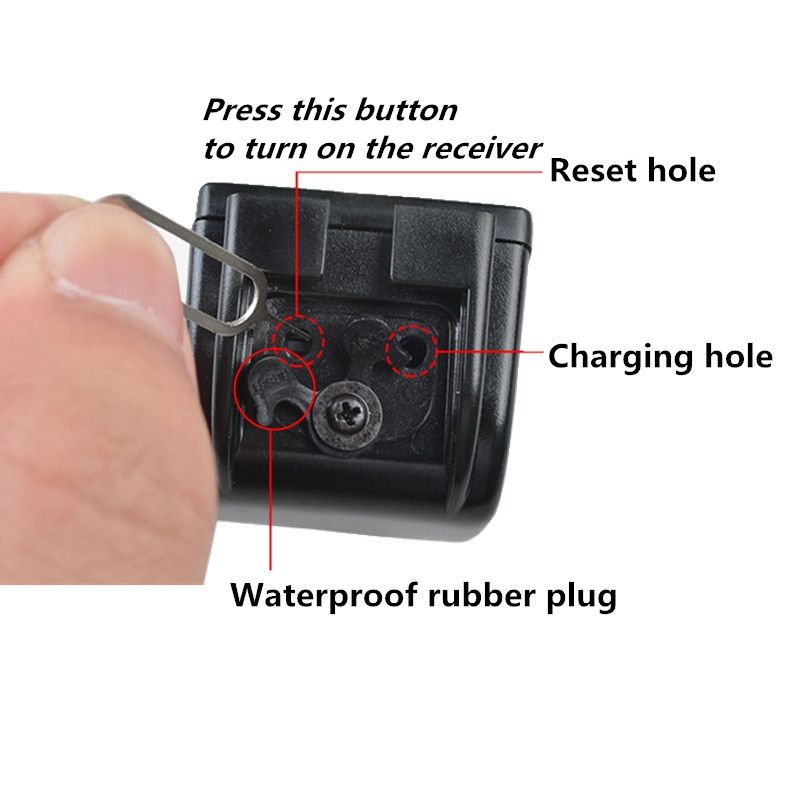 Collier de dressage pour chien 300m LCD télécommande etanche multifonction pour toutes tailles et deux chiens