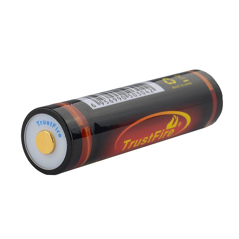 Batterie TrustFire 18650 3400mAh 3.7V Micro USB rechargeable pour lampes de poche et haut-parleurs Bluetooth