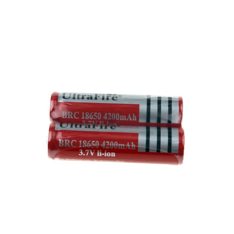Batterie Ultrafire BRC 18650 4200mAh haute capacité rechargeable 3.7V Li-ion pour électronique et énergie durable