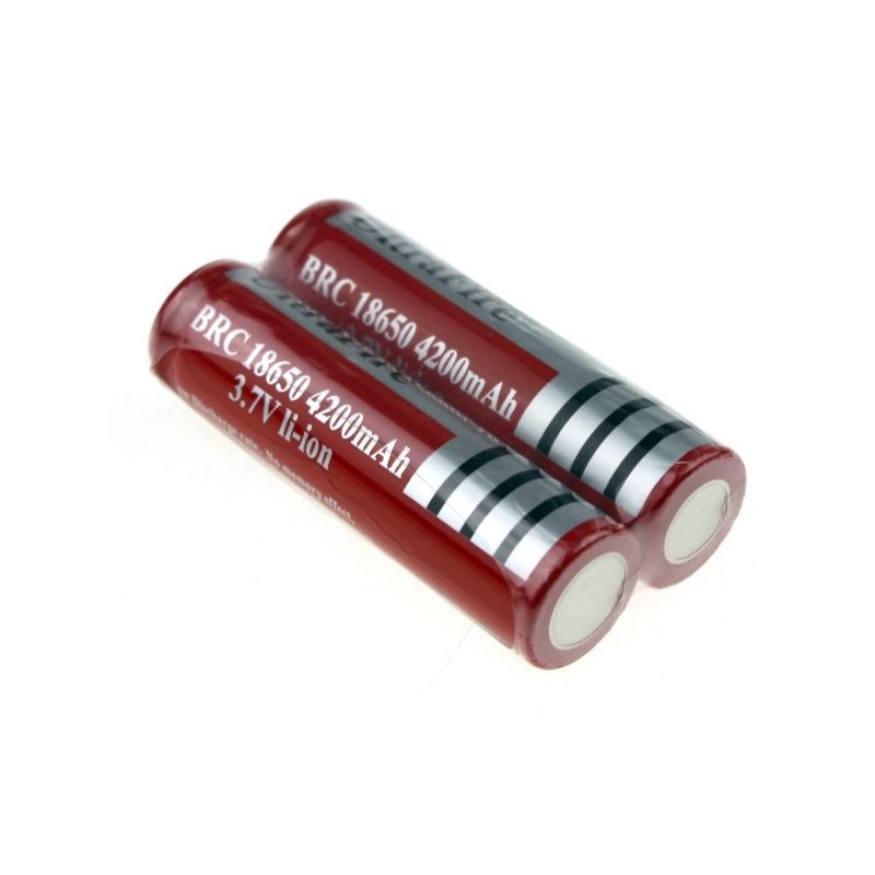 Batterie Ultrafire BRC 18650 4200mAh haute capacité rechargeable 3.7V Li-ion pour électronique et énergie durable