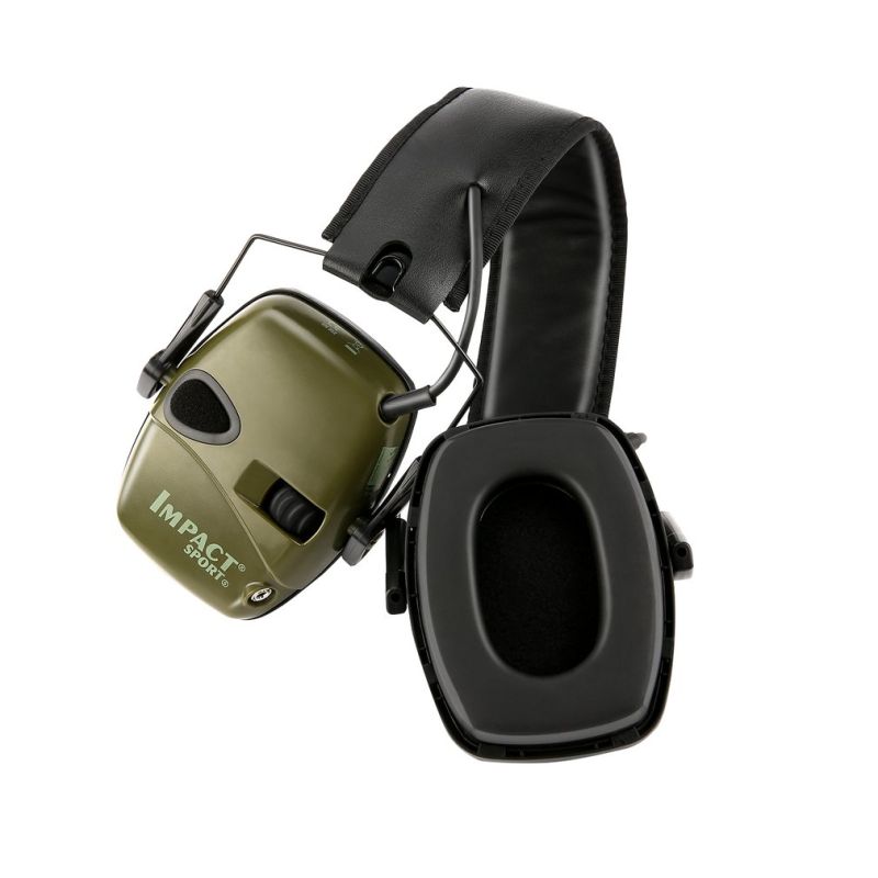 Cache-oreilles Électroniques Tactiques IMPACT SPORT pour Sports de Plein Air et Tir Sportif Design Ergonomique