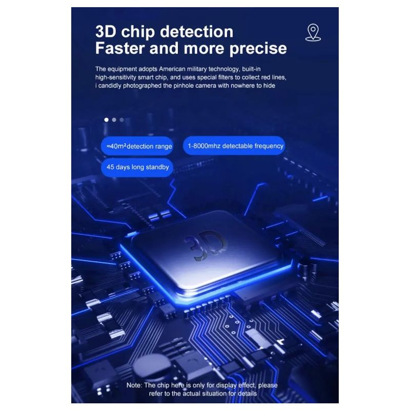 Détecteur de signal RF K19 sans fil avec traceur GPS protection de la vie privée design compact technologie avancée