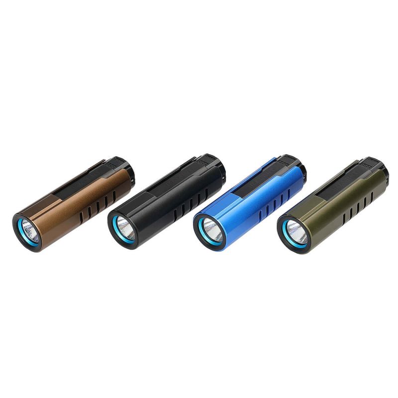 Lampe de poche LED IMALENT LD70 4000 lumens éclairage portable design compact aventuriers affichage OLED