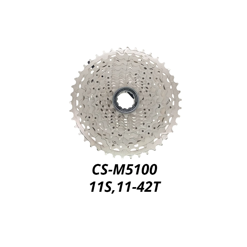 Cassette Shimano Deore CS-M5100 11 vitesses VTT Gamme de vitesses 11-51T Performance et Précision sur sentiers
