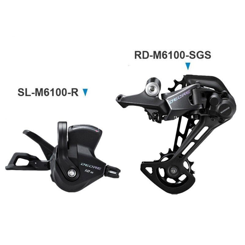 Groupe SHIMANO DEORE M6100 12 vitesses pour cyclisme tout-terrain transitions fluides et changement précis