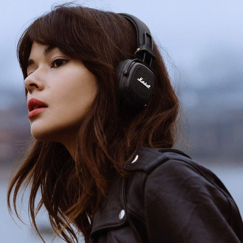 Casque Bluetooth sans fil Major III pliable microphone intégré son exceptionnel confort moderne Bluetooth 5.0