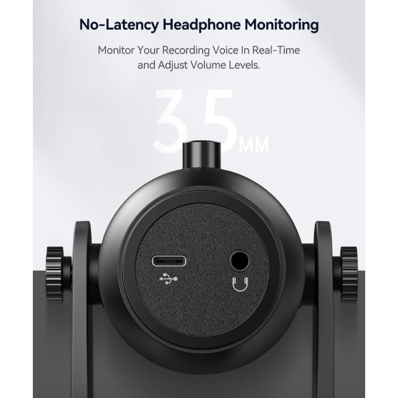 Nouveau MU900PRO Microphone USB RVB Haute qualité sonore pour créateurs de contenu avec éclairage LED dynamique