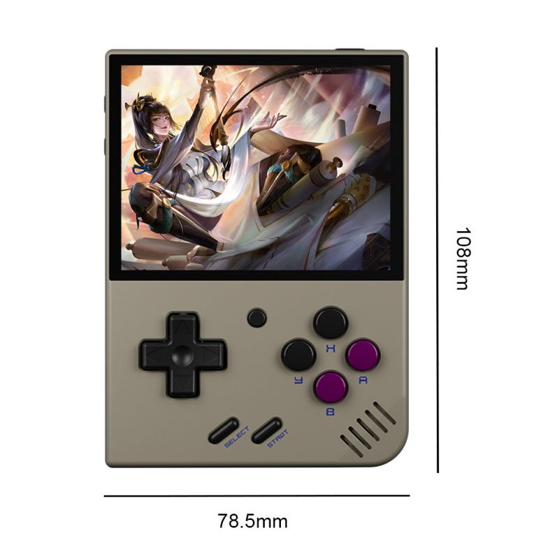 Découvrez MIYOO Mini Plus console de jeu portable rétro écran IPS 3 5 pouces jeux vintage gaming en déplacement