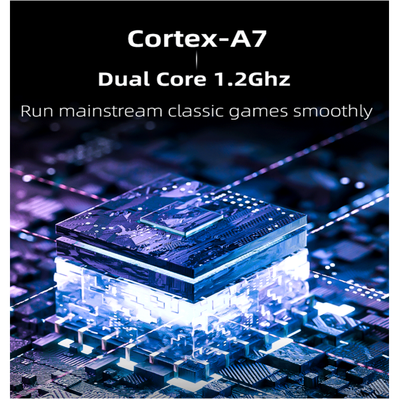 Découvrez MIYOO Mini Plus console de jeu portable rétro écran IPS 3 5 pouces jeux vintage gaming en déplacement