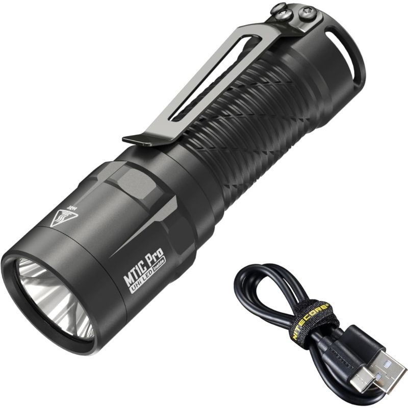 Nitecore MT1C Pro lampe de poche EDC compacte 1000 lumens visibilité longue portée équipement de camping durable