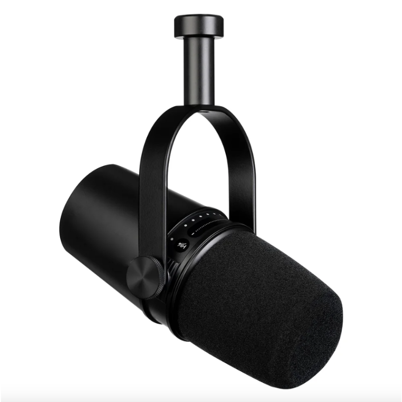 Découvrez le MV7 Microphone Dynamique Professionnel idéal pour Podcast et Enregistrement Vocal Son de Haute Qualité