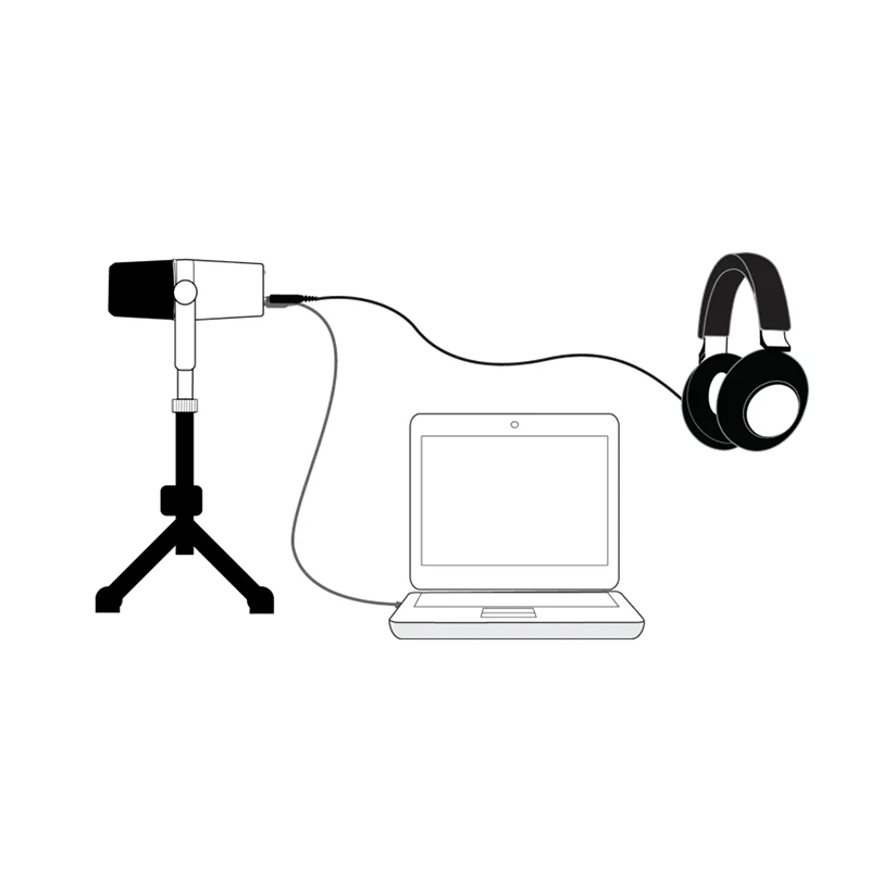 Découvrez le MV7 Microphone Dynamique Professionnel idéal pour Podcast et Enregistrement Vocal Son de Haute Qualité