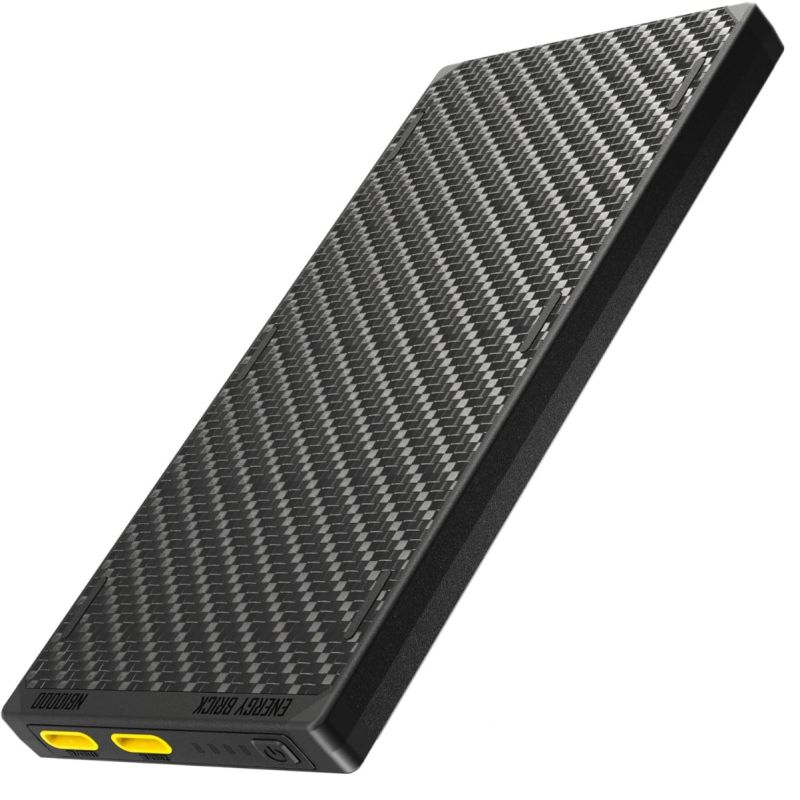 Nitecore NB10000 Gen III batterie externe ultra-mince 10,000mAh charge rapide ports USB-C style de vie mobile