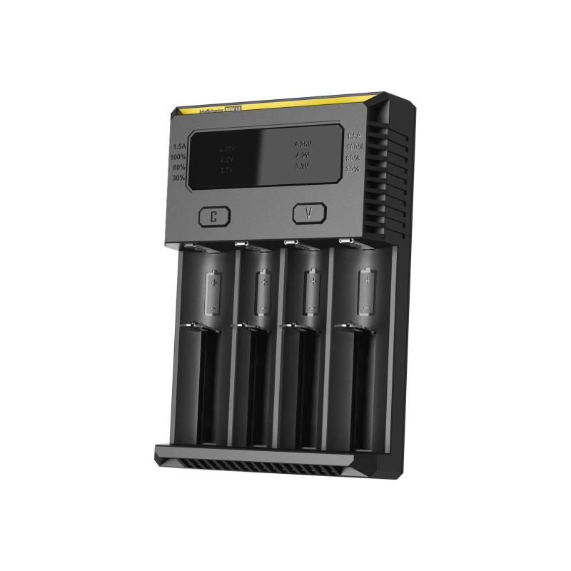 Nitecore NOUVEAU I4 Chargeur de Batterie Li-ion Technologie de Charge Intelligente Compatibilité Étendue