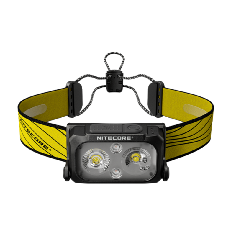 NITECORE NU25 Lampe Frontale 400 Lumens Rechargeable USB-C Lampe de Randonnée et Camping Polyvalente et Légère