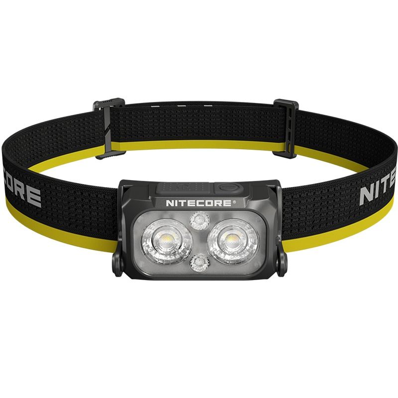Lampe frontale NITECORE NU25 MCT 400 lumens LED rechargeable USB-C éclairage extérieur et faisceau double