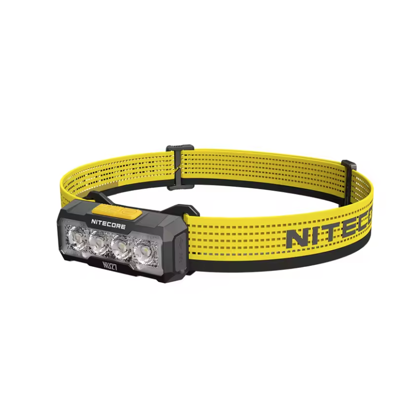 Nouvelle Lampe Frontale Rechargeable NITECORE NU27 600 lumens Éclairage Extérieur Camping Visibilité Nocturne