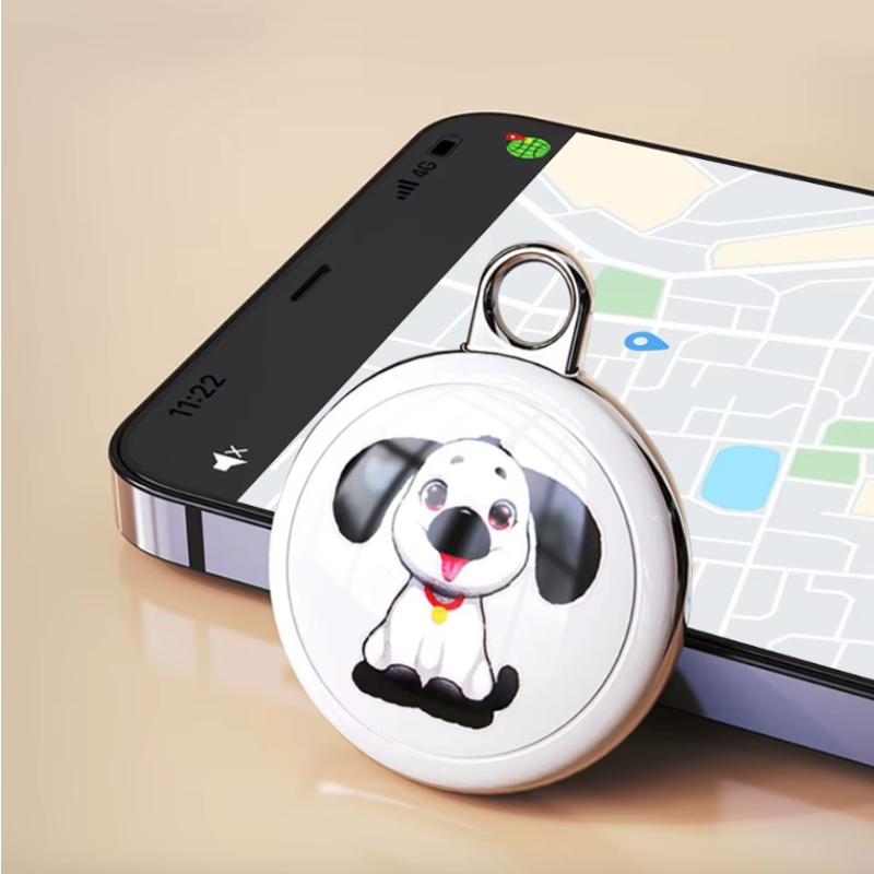 Traceur de chien Collier Airtag pour chien Localisation en temps réel Suivi Bluetooth Sécurité pour chiens