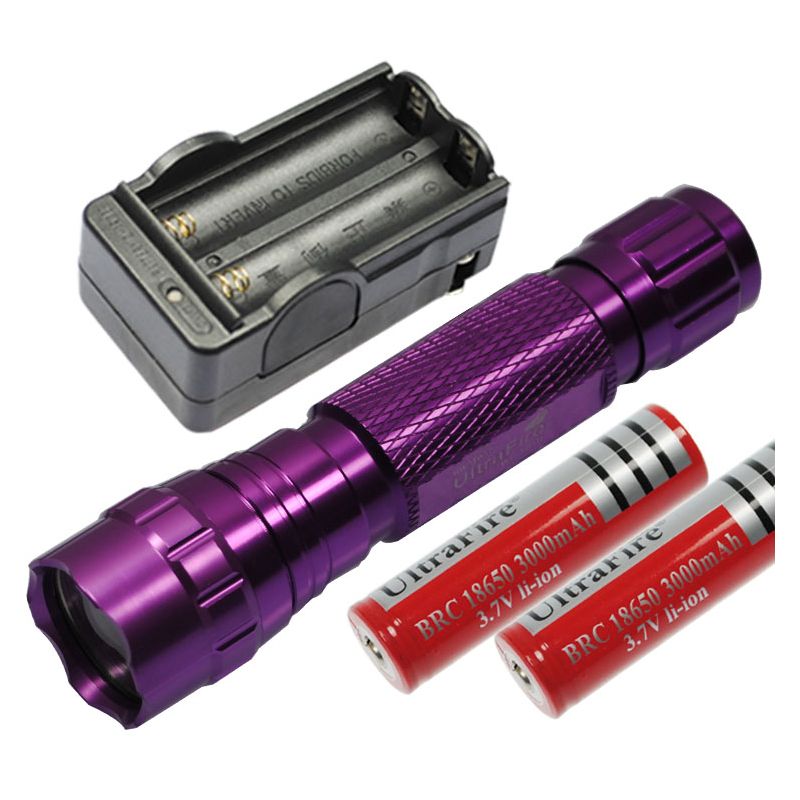 Lampe de poche LED Ultrafire 501B U2 1300 lumens Multi Couleur Sélectionnez aluminium robuste 5 modes mémoire