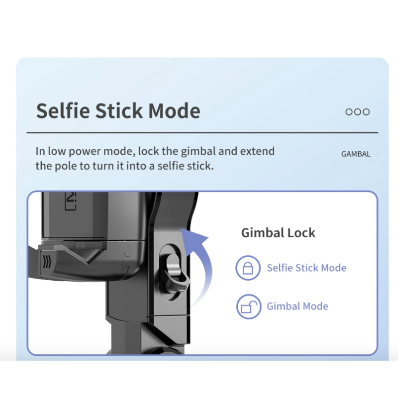 Q18 Selfie Stick Rotation 360 Prise de vue créative Trépied pour smartphones Photographie mobile innovante