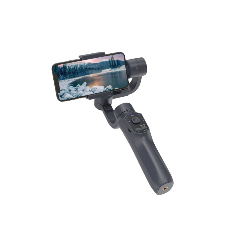 Stabilisateur F10 Pro cardan 3 axes pour vidéographie mobile et qualité vidéo fluide compatible Android iPhone